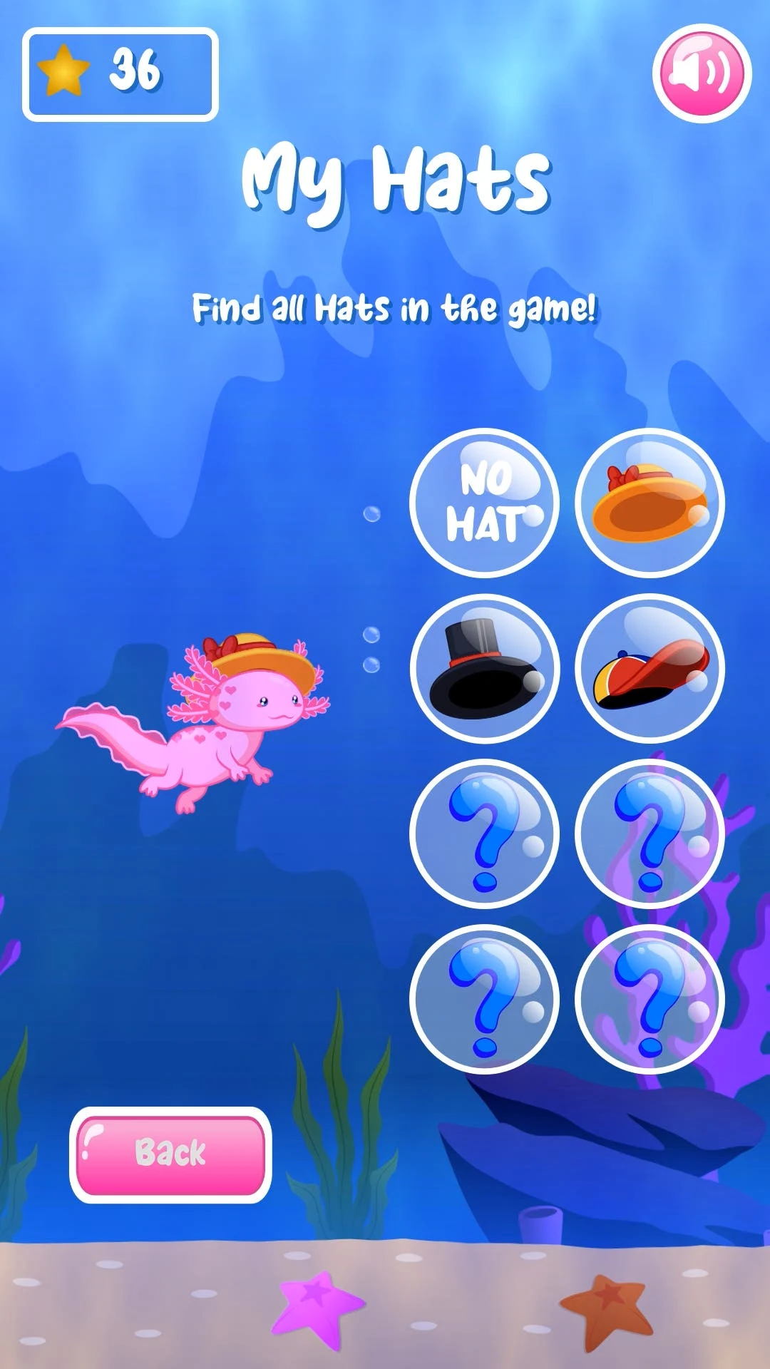 Axolotl-chan screenshot